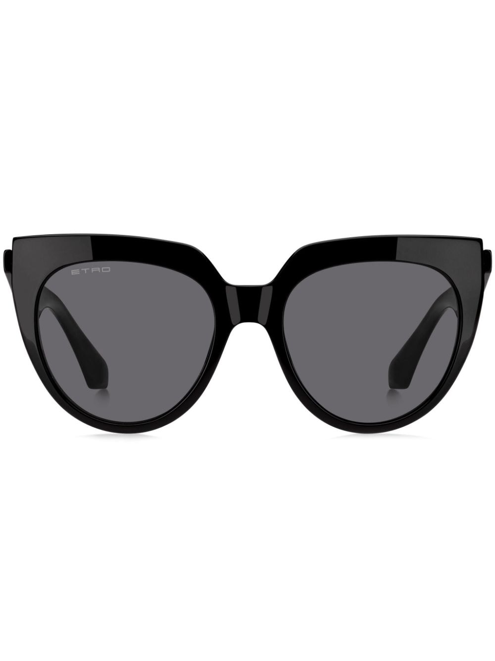 Shop Etro Tailoring Cat-eye Sunglasses In Black