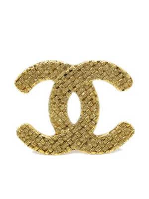 CHANEL Pre-Owned 1994 ココマーク ブローチ | ゴールドトーン