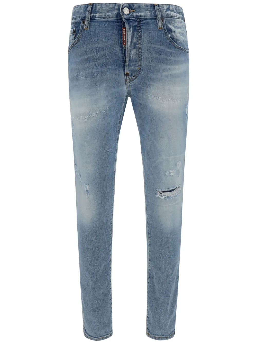 Shop Dsquared2 Five-pocket Jeans In Blue