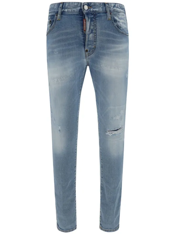 デニム・ジーパン Dsquared2 Five-Pocket Jeans 23047708_54963599_600.jpg