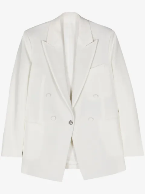 Lanvin rose-button single-breasted blazer