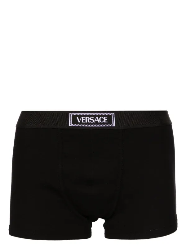 Versace 90s ロゴ ブリーフ | ブラック | FARFETCH JP