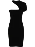 ISABEL MARANT Orka asymmetric minidress - Black