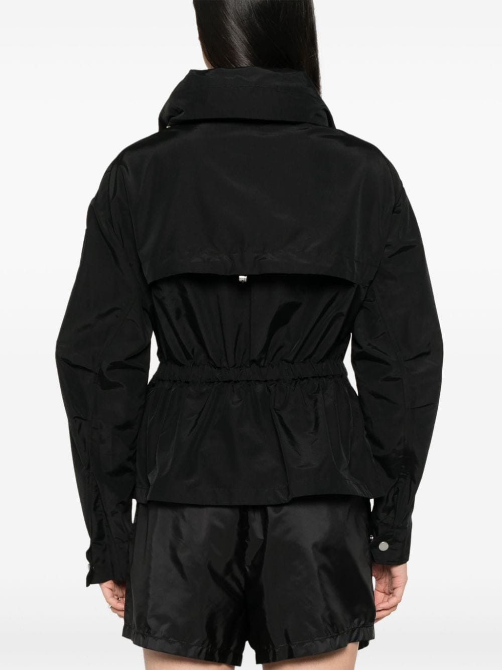 Shop Moose Knuckles Marien Logo-appliqué Jacket In Black