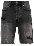 Ksubi Chopper mid-rise denim shorts - Black