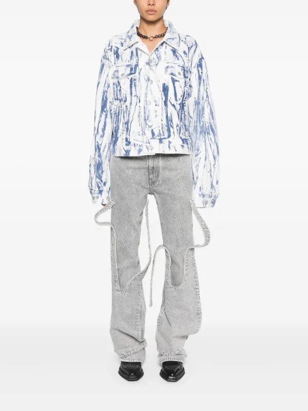 [COSYHARU公式] Ash Gray Denim Jacket 送料・関税込み Ash Gray Denim Jacket - COSYHARU | 60% - Asian Fashion