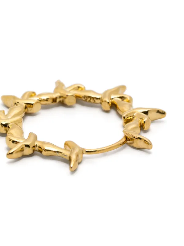 【KUSIKOHC】GOLD THORN EARRING SET KUSIKOHC Gold Thorn Sterling Silver Earrings | Gold