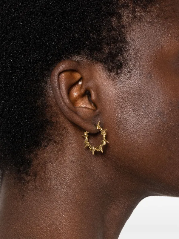 【KUSIKOHC】GOLD THORN EARRING SET KUSIKOHC Gold Thorn Sterling Silver Earrings | Gold