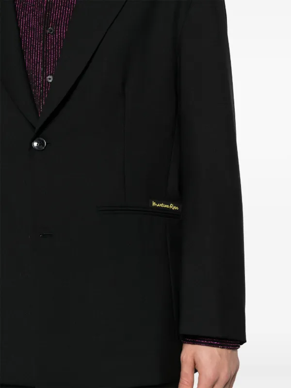 Martine Rose シングルジャケット | ブラック | FARFETCH JP Martine Rose シングルジャケット | ブラック | FARFETCH JP