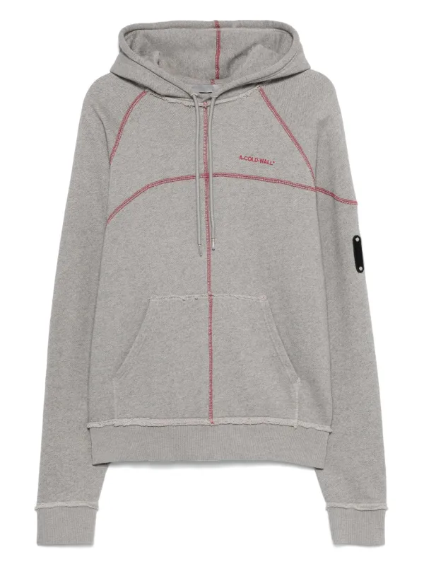 【関税込み】A-COLD-WALL* グレー Intersect フーディ Gray Intersect Hoodie by A-COLD-WALL* on Sale
