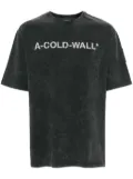 A-COLD-WALL* logo-print cotton T-shirt - Grey