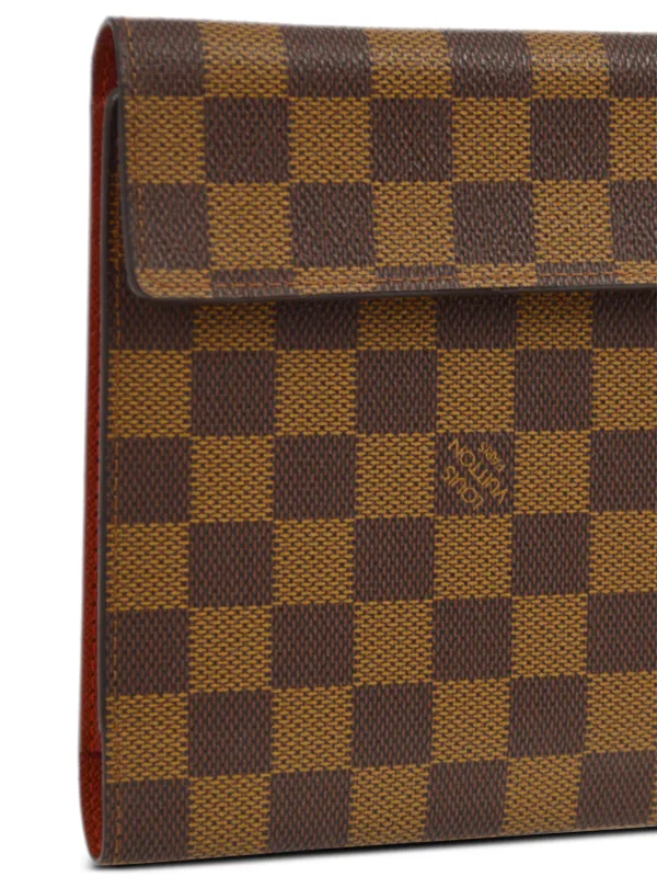 Louis Vuitton Pre-Owned 1999 ダミエ エベヌ アニバーサリーCD ケース