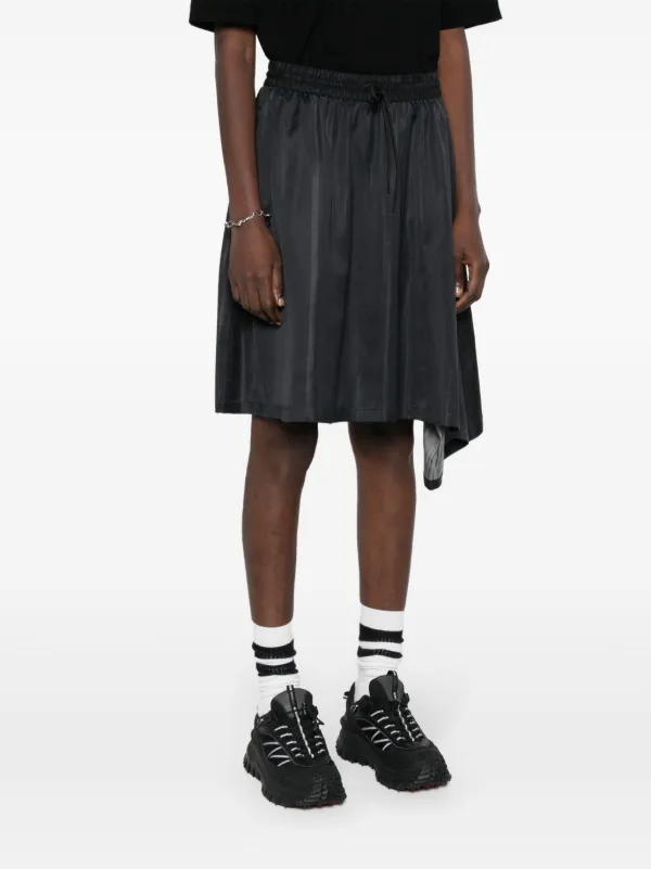 Y-3スカートキュロット Y-3 ストライプ スカート | ブラック | FARFETCH JP
