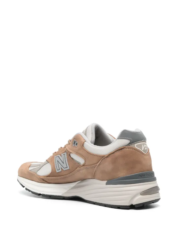 【New Balance】 991v2スエードスニーカー New Balance 991v2 スエードスニーカー | ブラウン | FARFETCH JP
