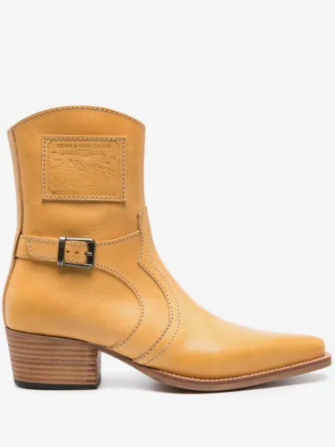 DSQUARED2 60mm leather ankle boots
