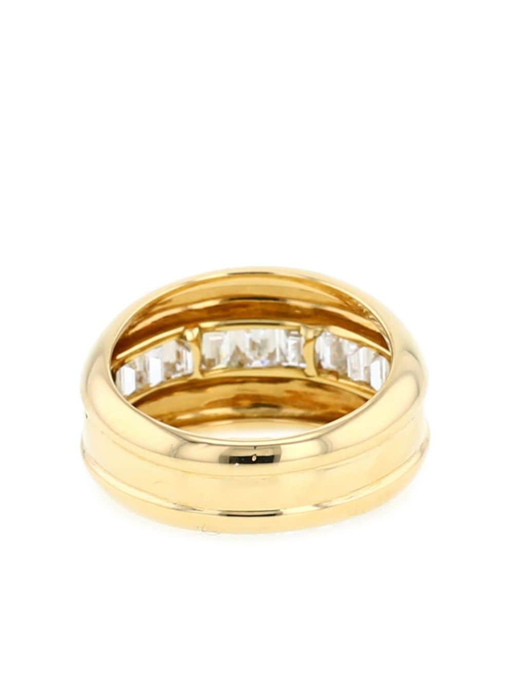 Pre-owned Cartier 1990s Yellow Gold Diamond Ring