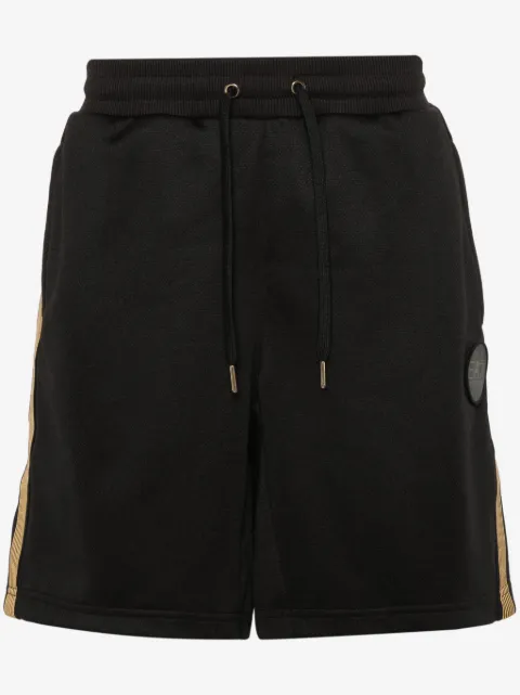 Ea7 Emporio Armani logo-patch shorts