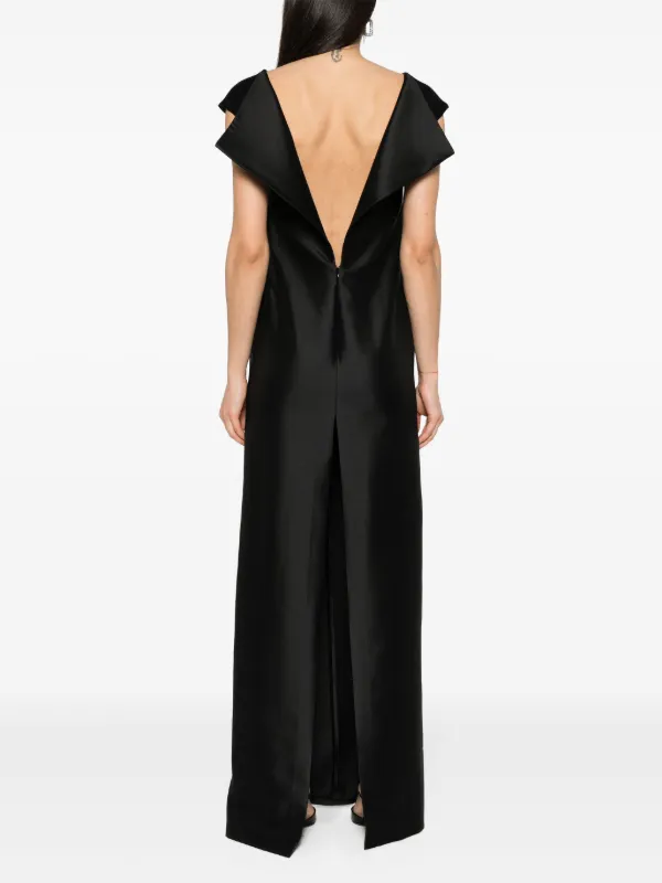 Givenchy open-back Maxi Dress | Black | FARFETCH