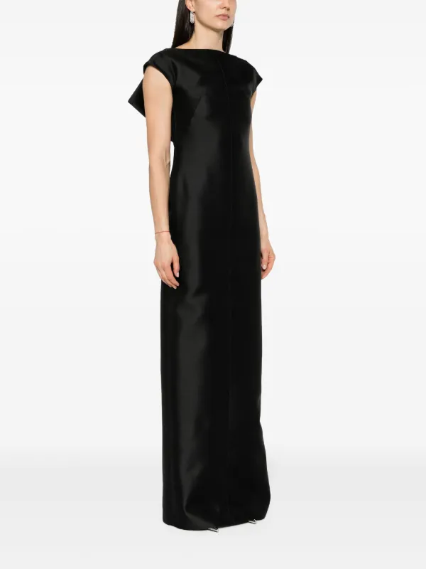 【関税&送料込】Givenchy Black Viscose Dress 20287742_50427475_600.jpg