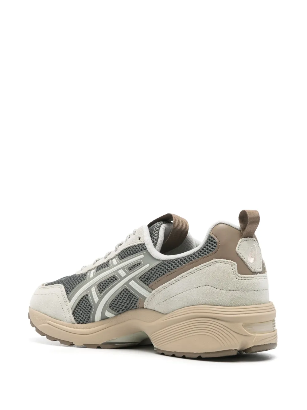 Shop Asics Gel-1090 V2 Panelled-design Sneakers In Neutrals