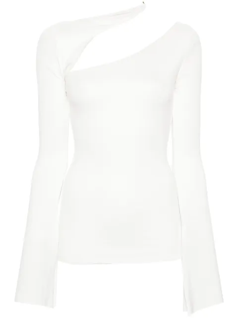 MANURI Sandy cut out-detail blouse