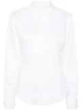 Helmut Lang classic-collar poplin shirt - White