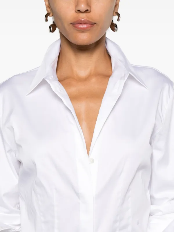 HELMUT LANG シャツ ホワイト Helmut Lang Classic Poplin Shirt | HELMUTLANG.COM