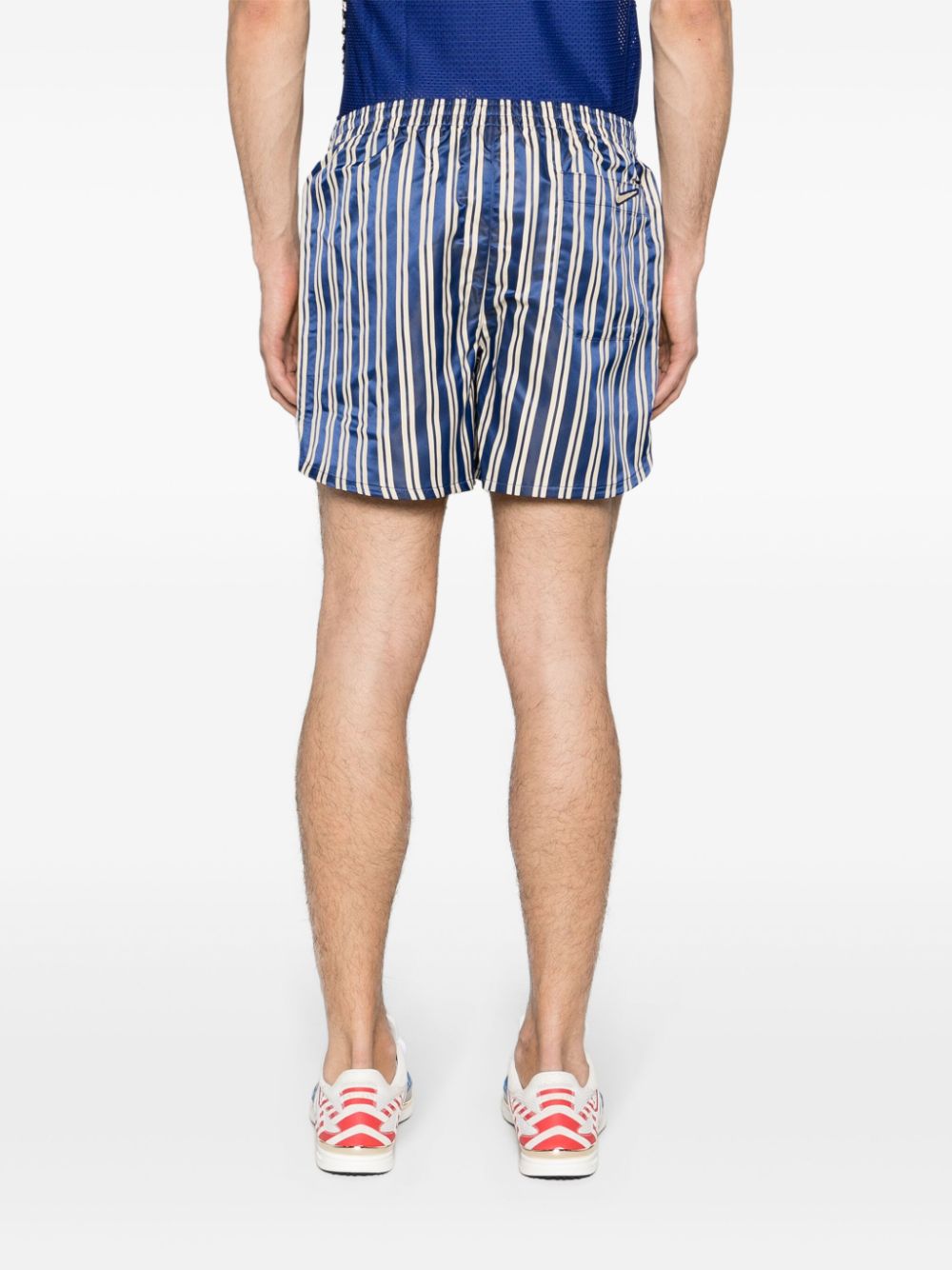 Nike x Bode striped track shorts Beige