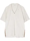 Paul Smith stripe-trim T-shirt - White