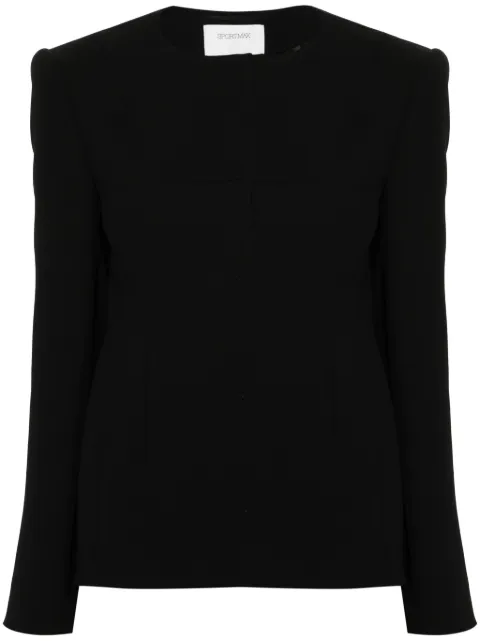 Sportmax Blazer ohne Kragen