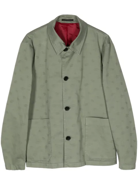 PS Paul Smith Hemdjacke mit Jacquardmuster