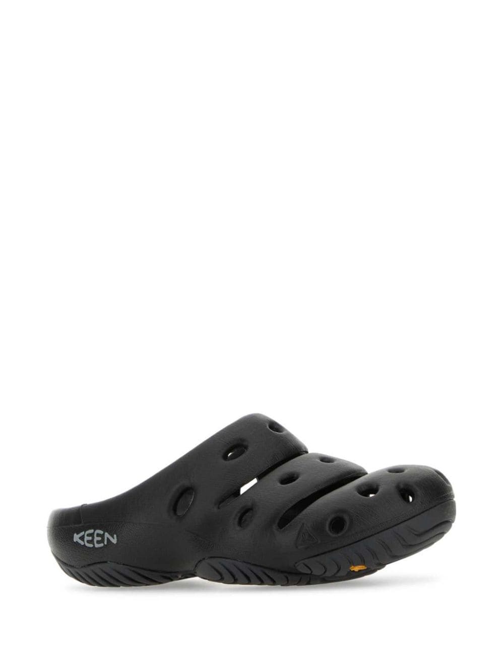 Shop Keen Footwear Yogui Sliders In Black