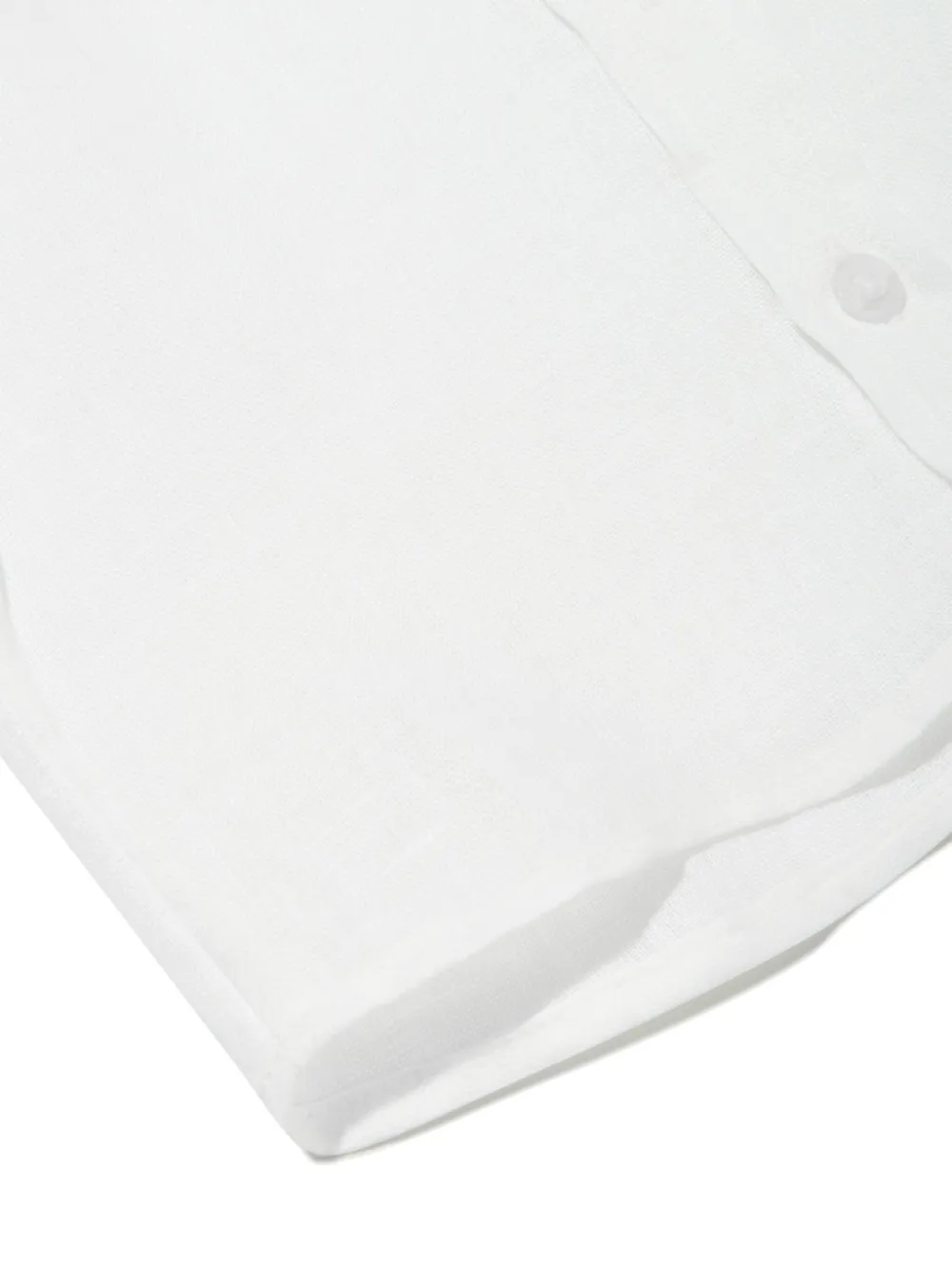 Patachou Shirt met korte mouwen en geruite strik Wit