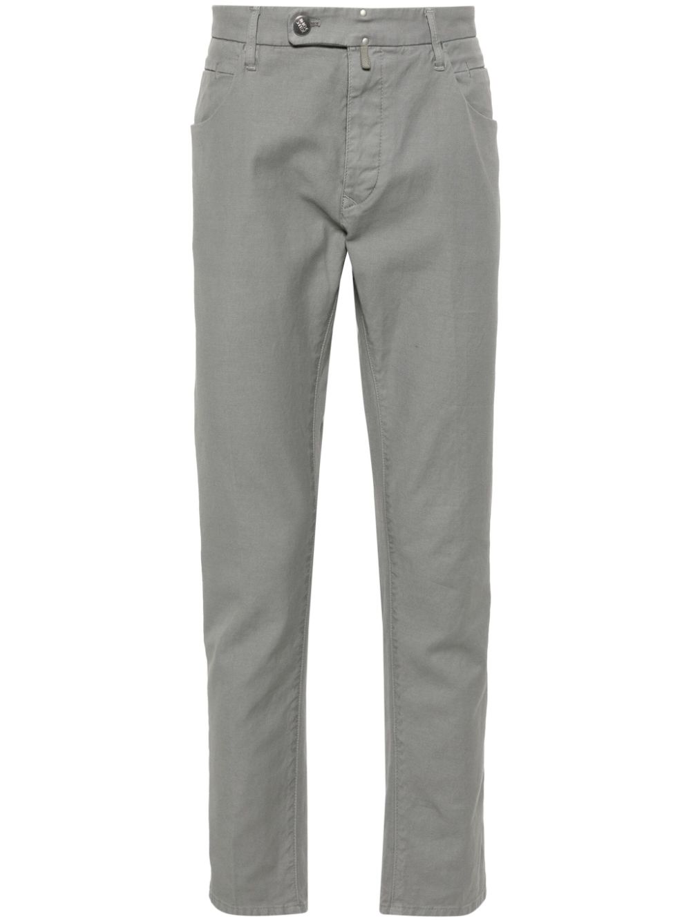 Incotex Straight chino Grijs