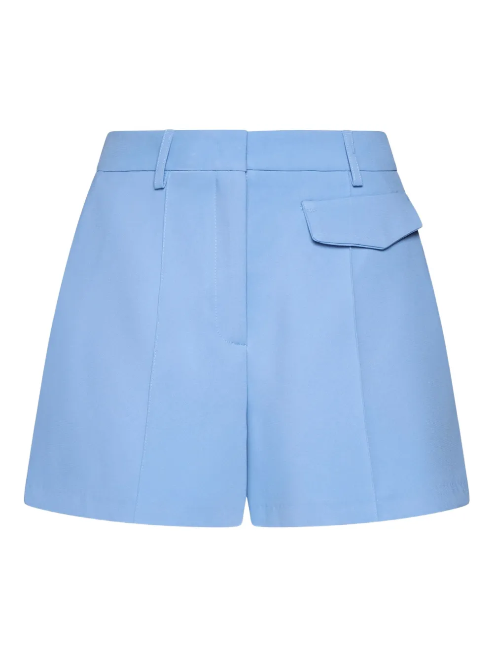 Blanca Vita pocket-detail tailored shorts CIELO