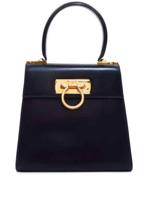 Ferragamo Pre-Owned Gancini leather handbag