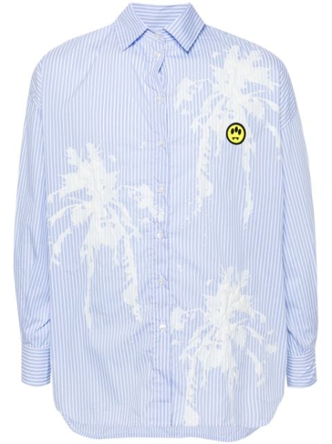 BARROW skjorta med spraymålad effekt