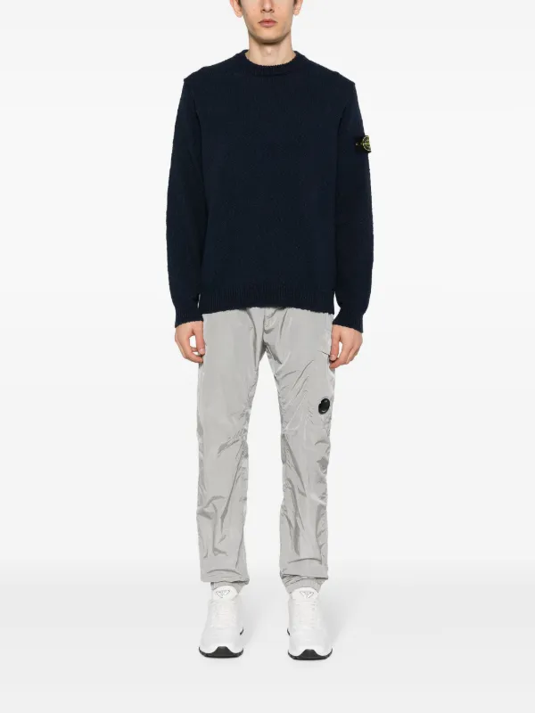 Stone Island コンパスバッジ セーター | ブルー | FARFETCH JP