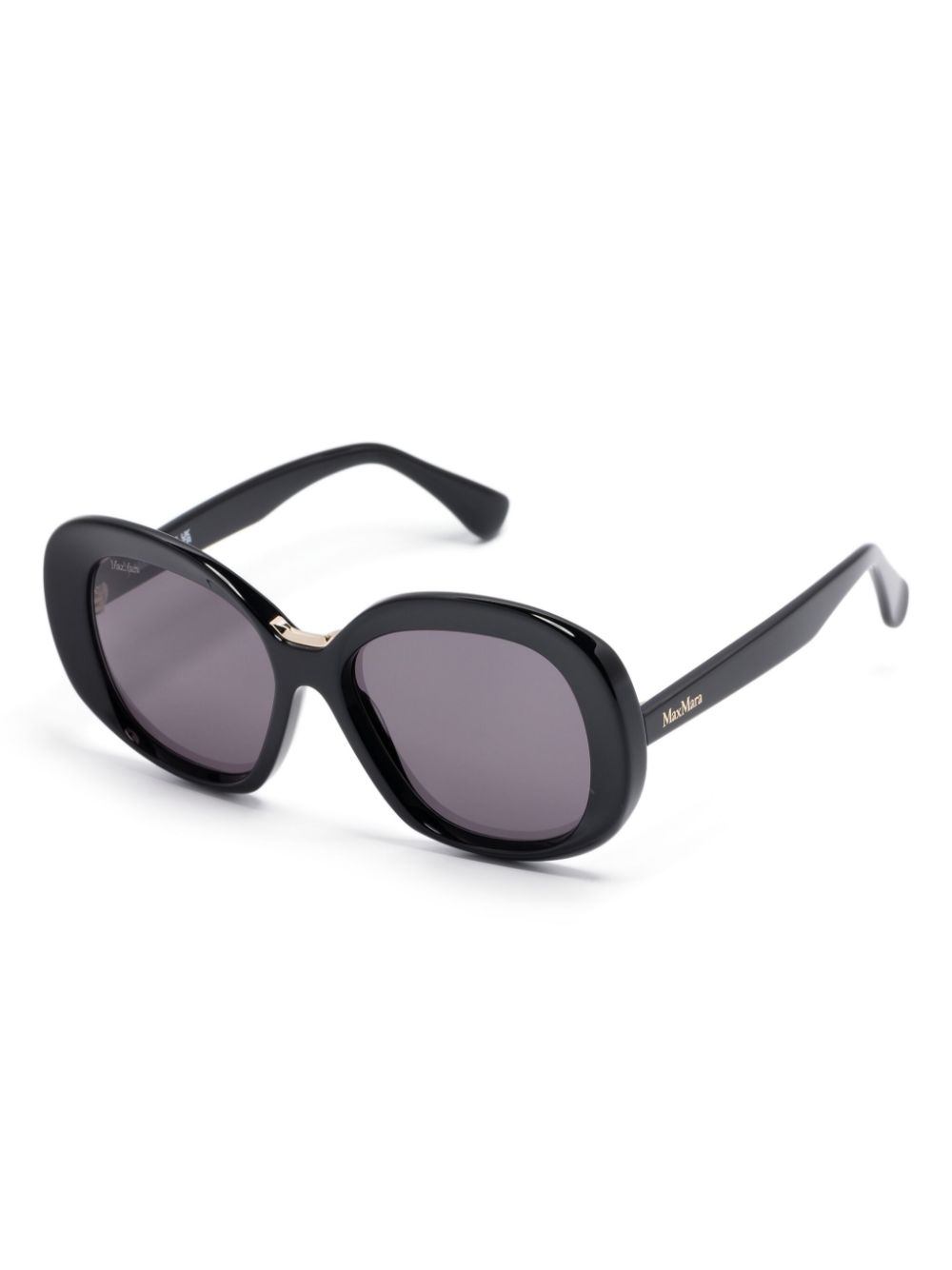 Max Mara Eyewear oversized montuur - Zwart