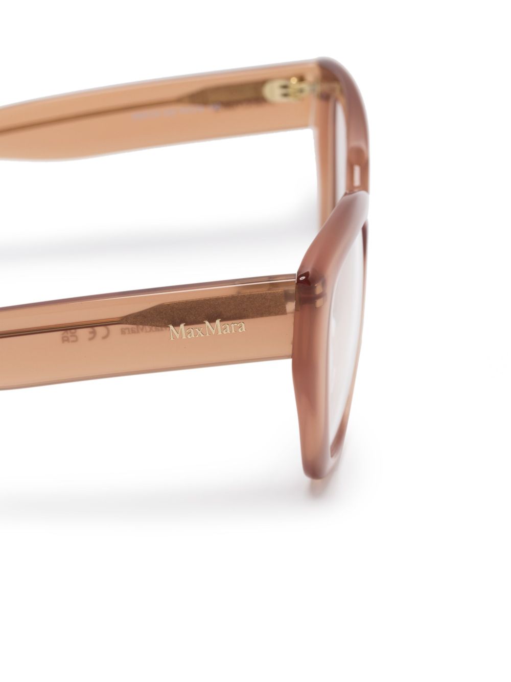 MAX MARA EYEWEAR CAT-EYE FRAME GLASSES 