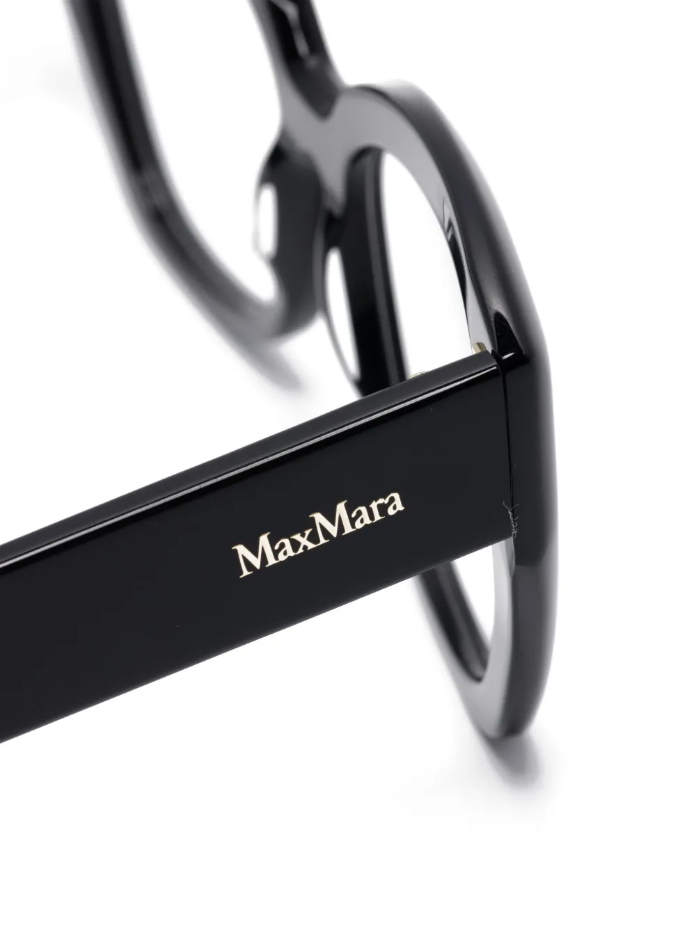 Max Mara Eyewear Bril met cat-eye montuur Zwart