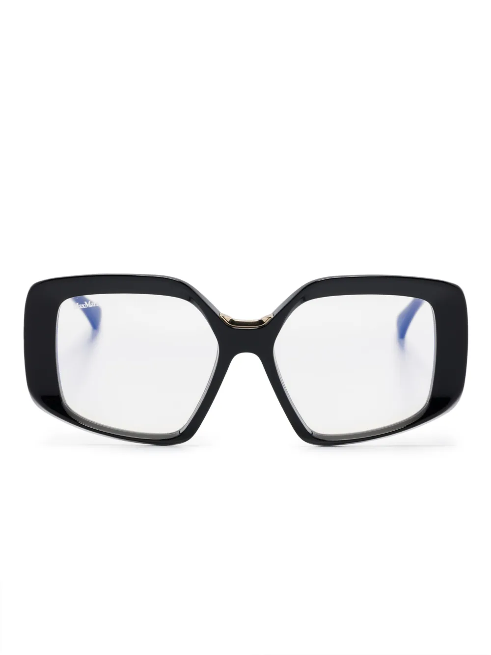 oversize-frame glasses