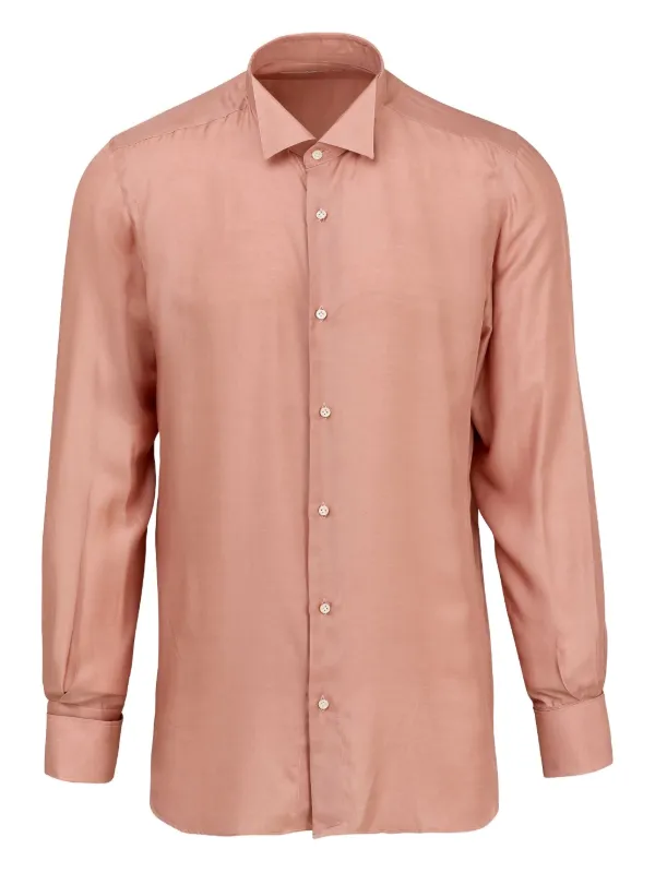 Giuliva Heritage Smoking Shirt in Pink