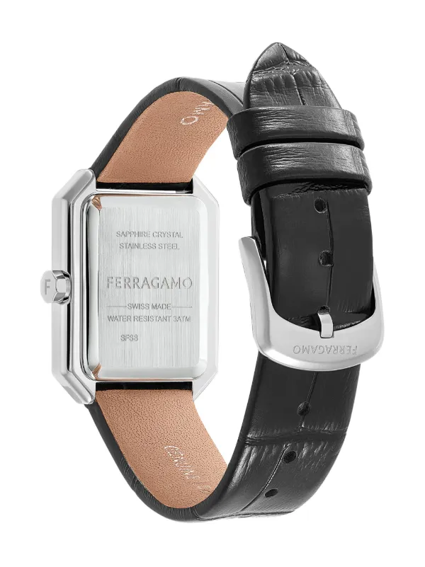 ☆Salvatore Ferragamo☆ ブラック 26cm Ferragamo Crystal Tank 33.5mm | Black | FARFETCH