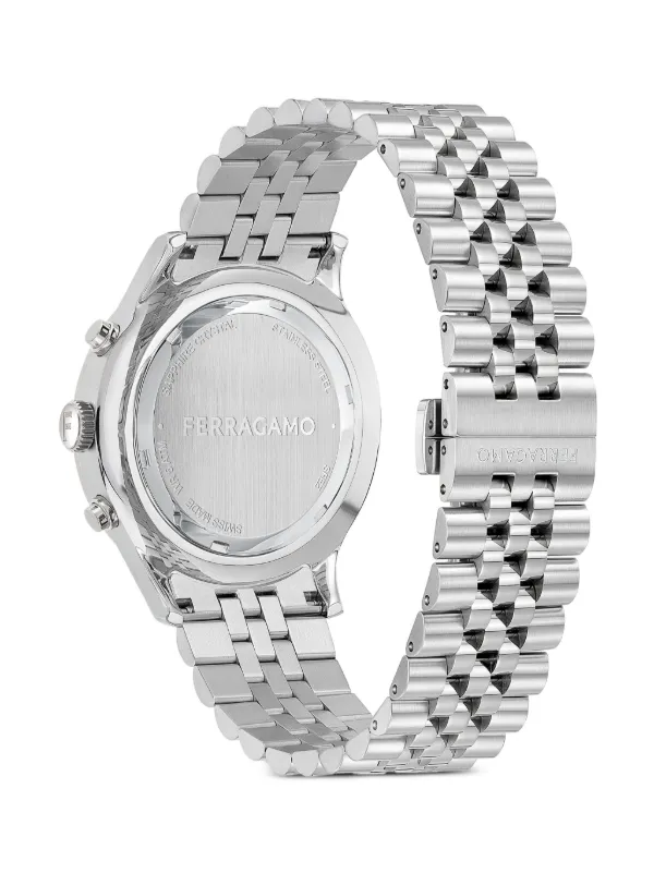 Ferragamo デュオ クロノグラフ Q 42mm - Farfetch