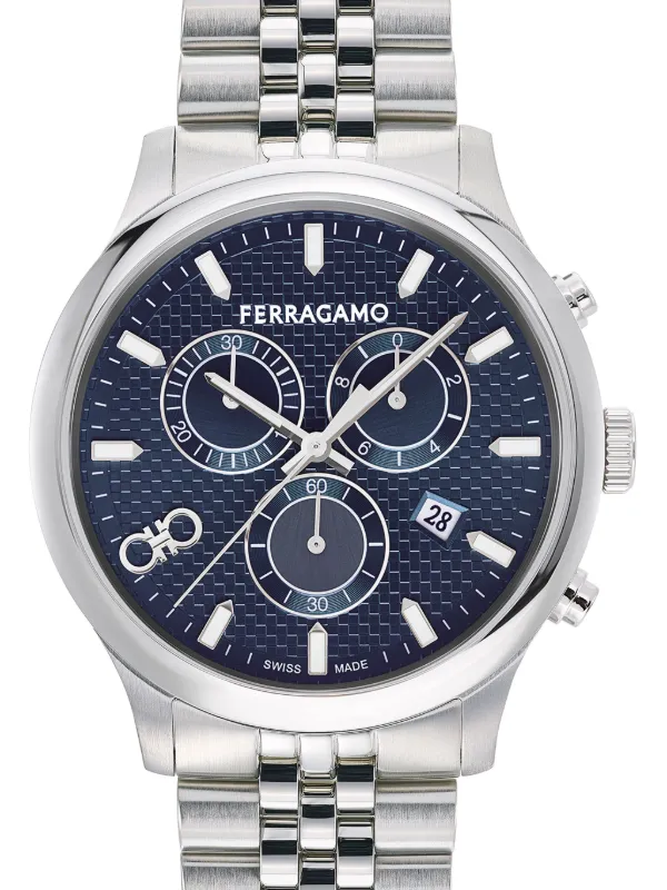 Ferragamo デュオ クロノグラフ Q 42mm - Farfetch