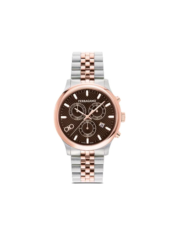 Ferragamo デュオ クロノグラフ Q 42mm - Farfetch