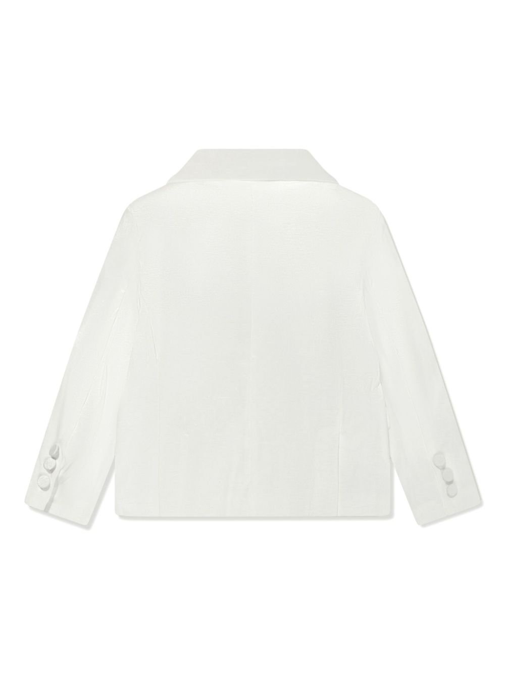 Shop Patachou Single-breasted Blazer In White