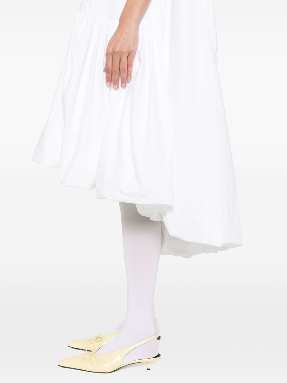 Shop The Row Tadao Midi Dress In White