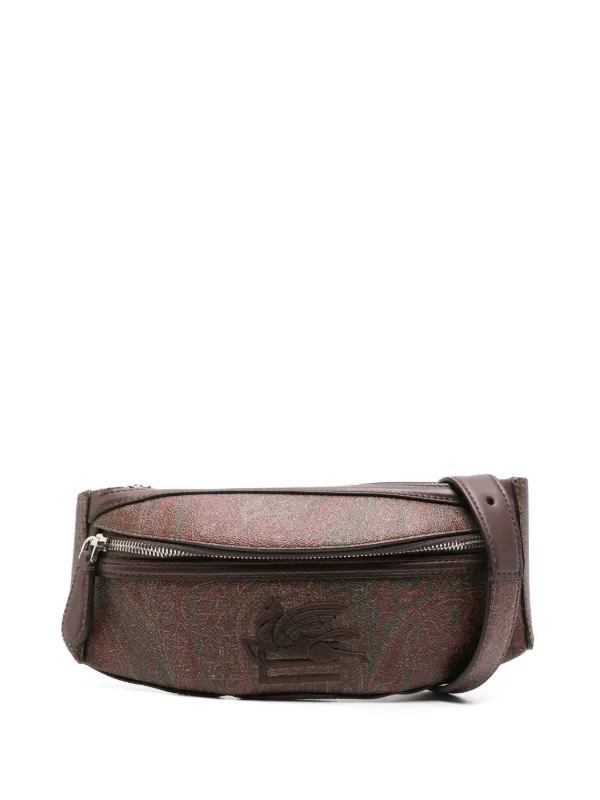 【ETRO】ペガソ ペイズリー ベルトバッグ ETRO Pegaso ペイズリーベルトバッグ | ブラウン | FARFETCH JP